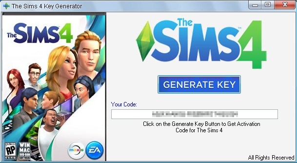 sims 4 key generator no survey